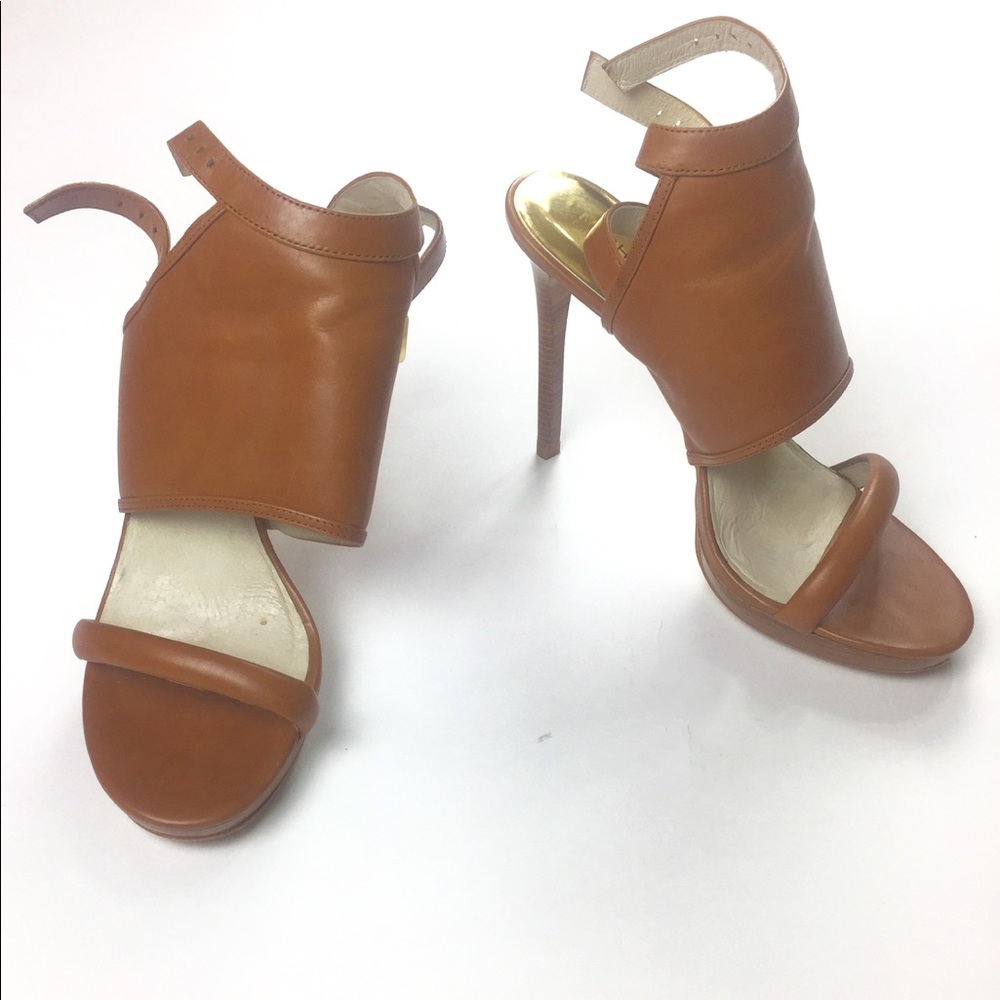 Michael Kors Tan High Heel Shoes